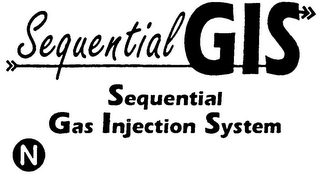 SEQUENTIAL GIS SEQUENTIAL GAS INJECTION SYSTEM N