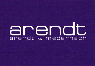 ARENDT ARENDT & MEDERNACH