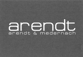 ARENDT ARENDT & MEDERNACH