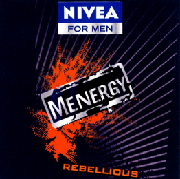 NIVEA FOR MEN MENERGY REBELLIOUS