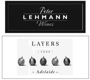 PETER LEHMANN WINES LAYERS 2008 ADELAIDE