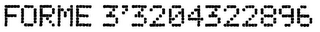 FORME 3'3204322896