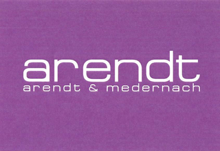 ARENDT ARENDT & MEDERNACH