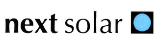 NEXT SOLAR