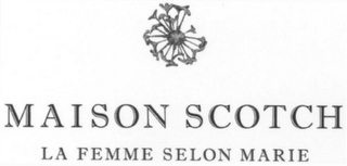 MAISON SCOTCH LA FEMME SELON MARIE