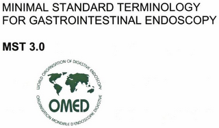 MST 3.0 MINIMAL STANDARD TERMINOLOGY FOR GASTROINTESTINAL ENDOSCOPY WORLD ORGANISATION OF DIGESTIVE ENDOSCOPY OMED ORGANISATION MONDIALE D'ENDOSCOPIE DIGESTIVE