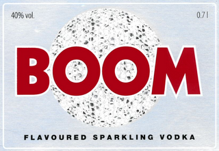 BOOM FLAVOURED SPARKLING VODKA