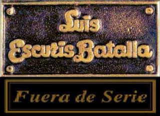 LUIS ESCURIS BATALLA FUERA DE SERIE