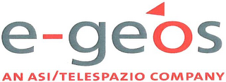 E-GEOS AN ASI/TELESPAZIO COMPANY