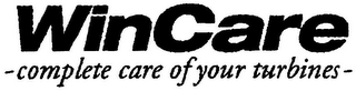 WINCARE - COMPLETE CARE OF YOUR TURBINES -