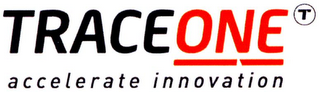 TRACEONE ACCELERATE INNOVATION