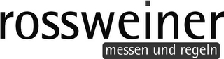 ROSSWEINER MESSEN UND REGELN