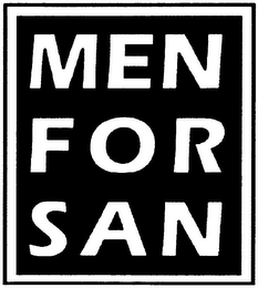 MEN FOR SAN