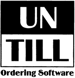 UN TILL ORDERING SOFTWARE
