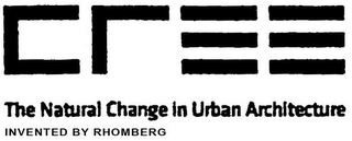 CREE THE NATURAL CHANGE IN URBAN ARCHITECTURE INVENTED BY RHOMBERG