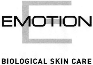 E EMOTION BIOLOGICAL SKIN CARE