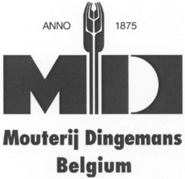 ANNO 1875 MOUTERIJ DINGEMANS BELGIUM