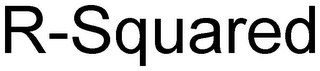 R-SQUARED