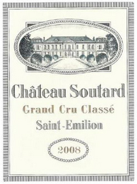 CHÂTEAU SOUTARD GRAND CRU CLASSÉ SAINT-EMILION 2008