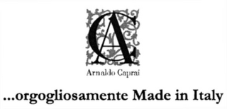 AC ARNALDO CAPRAI ... ORGOGLIOSAMENTE MADE IN ITALY