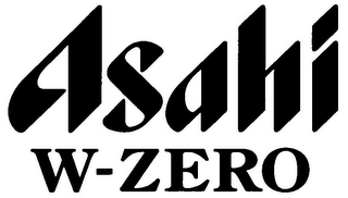 ASAHI W-ZERO