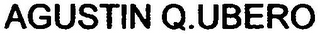 AGUSTIN Q.UBERO