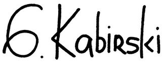 G. KABIRSKI