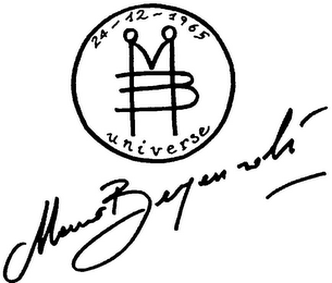 MAURO BERGONZOLI 24-12-1965 UNIVERSE MB