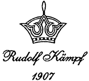 RUDOLF KÄMPF 1907
