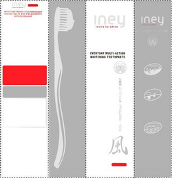 INEY INVITE TO WHITE EVERYDAY MULTI-ACTION WHITENING TOOTHPASTE