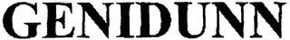 GENIDUNN