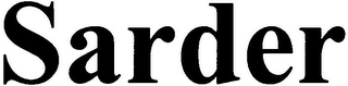 SARDER