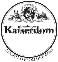 BAMBERGER KAISERDOM IMPORTED FROM GERMANY