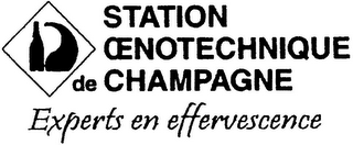 STATION OENOTECHNIQUE DE CHAMPAGNE EXPERTS EN EFFERVESCENCE