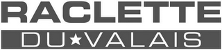 RACLETTE DU VALAIS