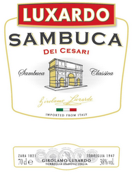 LUXARDO SAMBUCA DEI CESARI SAMBUCA CLASSICA GIROLAMO LUXARDO