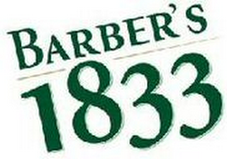 BARBER'S 1833