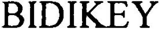 BIDIKEY