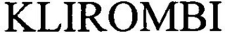 KLIROMBI