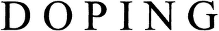 D O P I N G