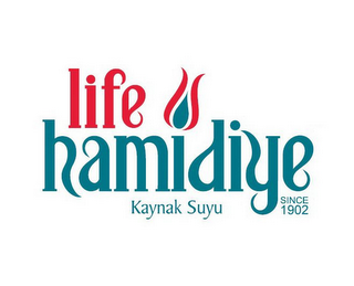 LIFE HAMIDIYE KAYNAK SUYU SINCE 1902