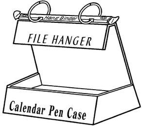 HANG BINDER FILE HANGER CALENDAR PEN CASE