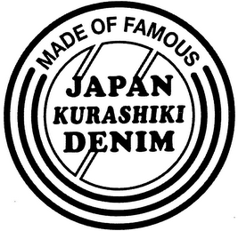 JAPAN KURASHIKI DENIM MADE OF FAMOUS