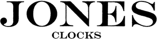 JONES CLOCKS