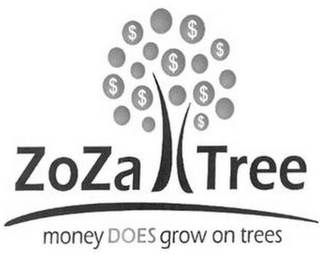 ZOZA TREE MONEY DOES GROW ON TREES