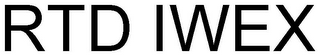 RTD IWEX