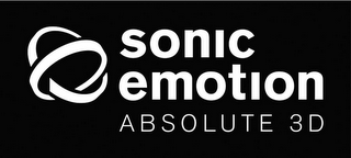 SONIC EMOTION ABSOLUTE 3D
