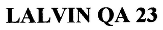 LALVIN QA 23