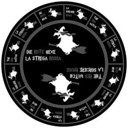 DIE ROTE HEXE LA STREGA ROSSA THE RED WITCH LA SORCIERE ROUGE