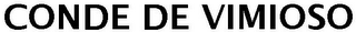 CONDE DE VIMIOSO